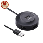 UGREEN 4in1 USB 2.0 Hub 4 Port USB A Splitter 480Mbps 1M Cable White CR106