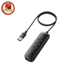 UGREEN CM416 USB 3.0 Hub 4 Port USB Splitter 5Gbps High Speed 1M Cable Black 80657