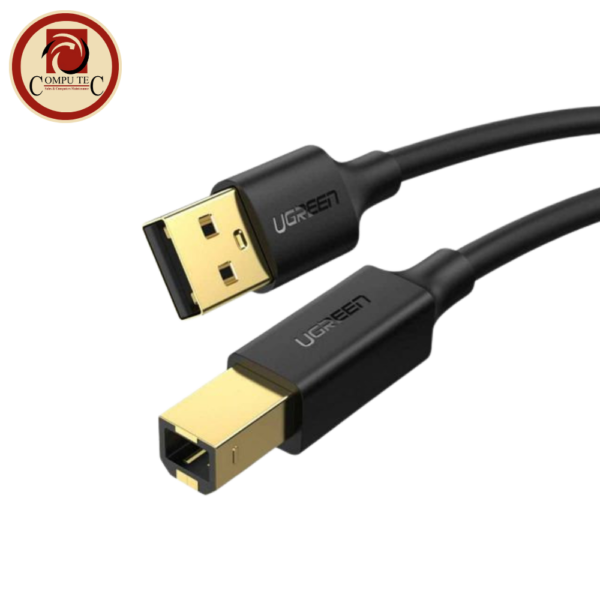 UGREEN USB 2.0 Printer Cable 5m - High-Speed 480Mbps Gold-Plated Cable