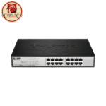 D-Link DGS-1016C Switch – 16-Port Gigabit Unmanaged, 32Gbps Switching Capacity