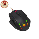 Redragon M908 Impact MMO Mouse – 12,400 DPI, 18 Programmable Buttons