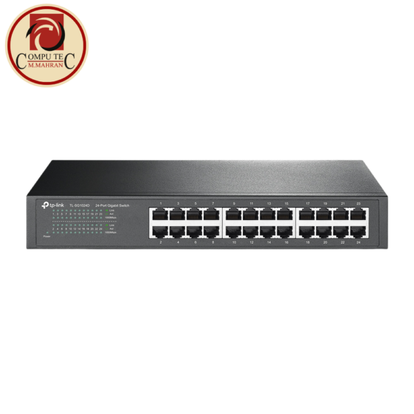 TP-Link TL-SG1024D 24 Port Gigabit Switch Unmanaged Energy Saving Plug and Play