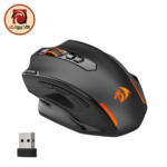 Redragon M691 Mist Wireless Gaming Mouse – 4800 DPI, 9 Programmable Buttons