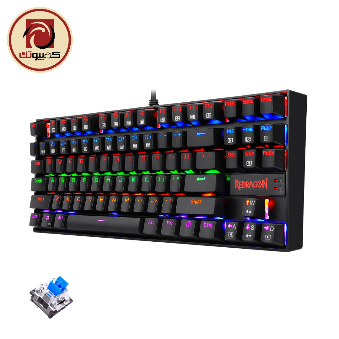 Redragon K552 Kumara Elite Gaming Mechanical Keyboard (Blue)