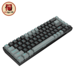 REDRAGON K662L-K1RS Gwern Wireless Mechanical Gaming Keyboard – 68 Keys, Compact 65% Layout, Red Switches, 2.4GHz Wireless & Bluetooth, Black/Grey - Image 2