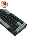 REDRAGON K662L-K1RS Gwern Wireless Mechanical Gaming Keyboard – 68 Keys, Compact 65% Layout, Red Switches, 2.4GHz Wireless & Bluetooth, Black/Grey - Image 3