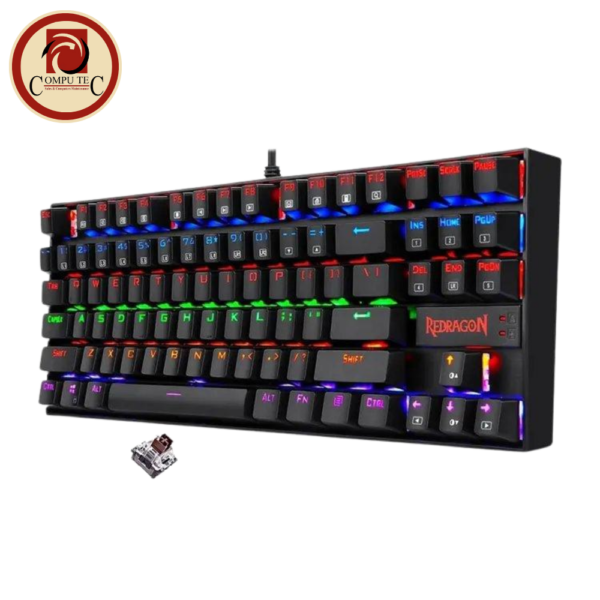 Redragon K552E Kumara Elite Mechanical Gaming Keyboard - 87 Key Brown Switch