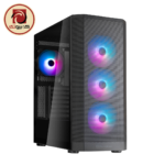 SilverStone FARA 514X ATX Mid-Tower Gaming Case – 4×120mm ARGB Fans, Tempered Glass, USB-C