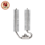 SilverStone Hydrogon D120 ARGB Dual Tower CPU Air Cooler – Dual 120mm PWM ARGB Fans - Image 4