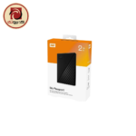 WD My Passport 2TB Portable External Hard Drive - USB 3.2 Gen 1 Secure Backup Storage, Black