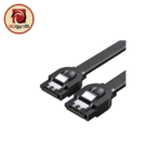 UGREEN US217 SATA III Data Cable - 0.5M High-Speed 6Gbps SATA 3.0 Cable, Black
