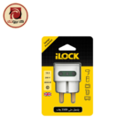 iLOCK 3-Way Wall Outlet Adapter – 3500W Heavy Duty Multi-Plug Splitter