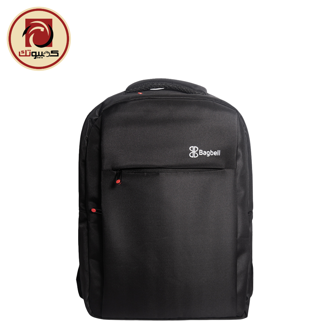 1 Bagbell 1030 15.6" Laptop Backpack – Waterproof, Multi-Pocket, USB Port, Black - Image 1