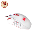 Redragon M901-W Perdition Wired MMO RGB Gaming Mouse – White - Image 2