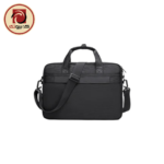 Golden Wolf GW0012 Laptop Shoulder Bag - 15.6" Water-Resistant Business Carry Bag, Black - Image 2
