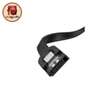 UGREEN US217 SATA III Data Cable - 0.5M High-Speed 6Gbps SATA 3.0 Cable, Black - Image 3