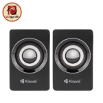 KISONLI A-707 USB Multimedia Stereo Speakers – 2.0 Channel Desktop Computer Speakers - Image 3