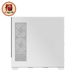 GIGABYTE C201 PANORAMIC ICE Mid Tower Gaming Case with 3 ARGB Fans & 270° Tempered Glass - White - Image 5