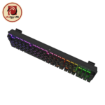 MEETION MK009 RD Rainbow Hot-Swappable Mechanical Keyboard – Red Switch - Image 5