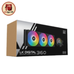 XIGMATEK LK Pro 360 Digital ARGB 360mm AIO Liquid CPU Cooler with 2.7" LCD Display - Image 6