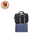Golden Wolf GW0012 Laptop Shoulder Bag - 15.6" Water-Resistant Business Carry Bag, Black - Image 7
