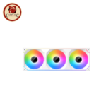 XIGMATEK Infinity SF360 Digital ARGB Fan Kit – 360mm Triple 120mm PWM Fans