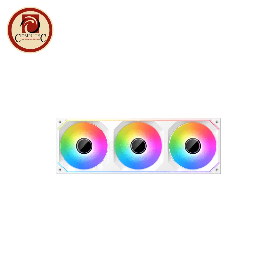 New Project - 2026-03-08T165115.392 XIGMATEK Infinity SF360 Digital ARGB Fan Kit – 360mm Triple 120mm PWM Fans - Image 1