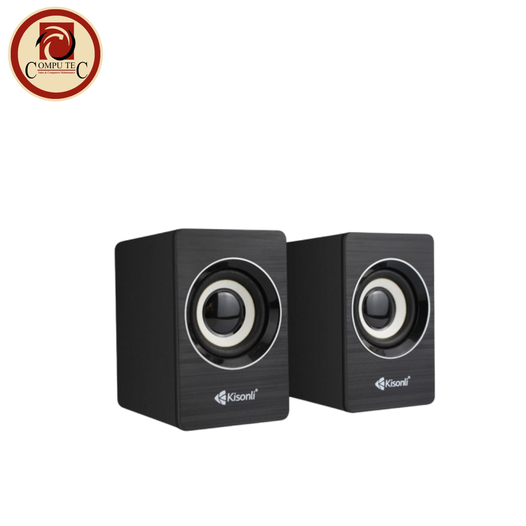 New Project (30) Kisonli A707 USB 2.0 Stereo Computer Speakers – Clear Desktop Sound - Image 1