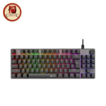 Meetion MK008 Pro RGB Mechanical Gaming Keyboard – Red Switch, 80% TKL Layout