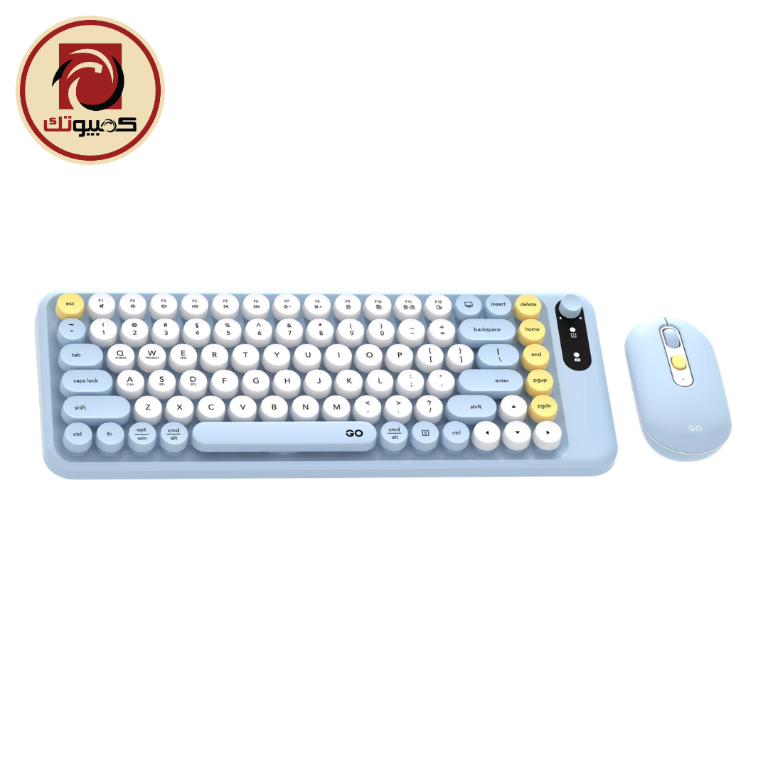 WK898 Mochi85 WL (4990511) Fantech GO Mochi85 WK898 Dual-Mode Wireless Keyboard & Mouse Combo - Image 1