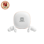 WOWY SPRO4 Wireless Sports Earphone - Bluetooth Deep Bass Earbuds, Type-C Charging, Up to 30 Hours Battery, White