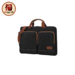 CoolBell CB-2118 Laptop Bag - 15.6" Water-Resistant Business Laptop Carry Bag, Black - Image 2