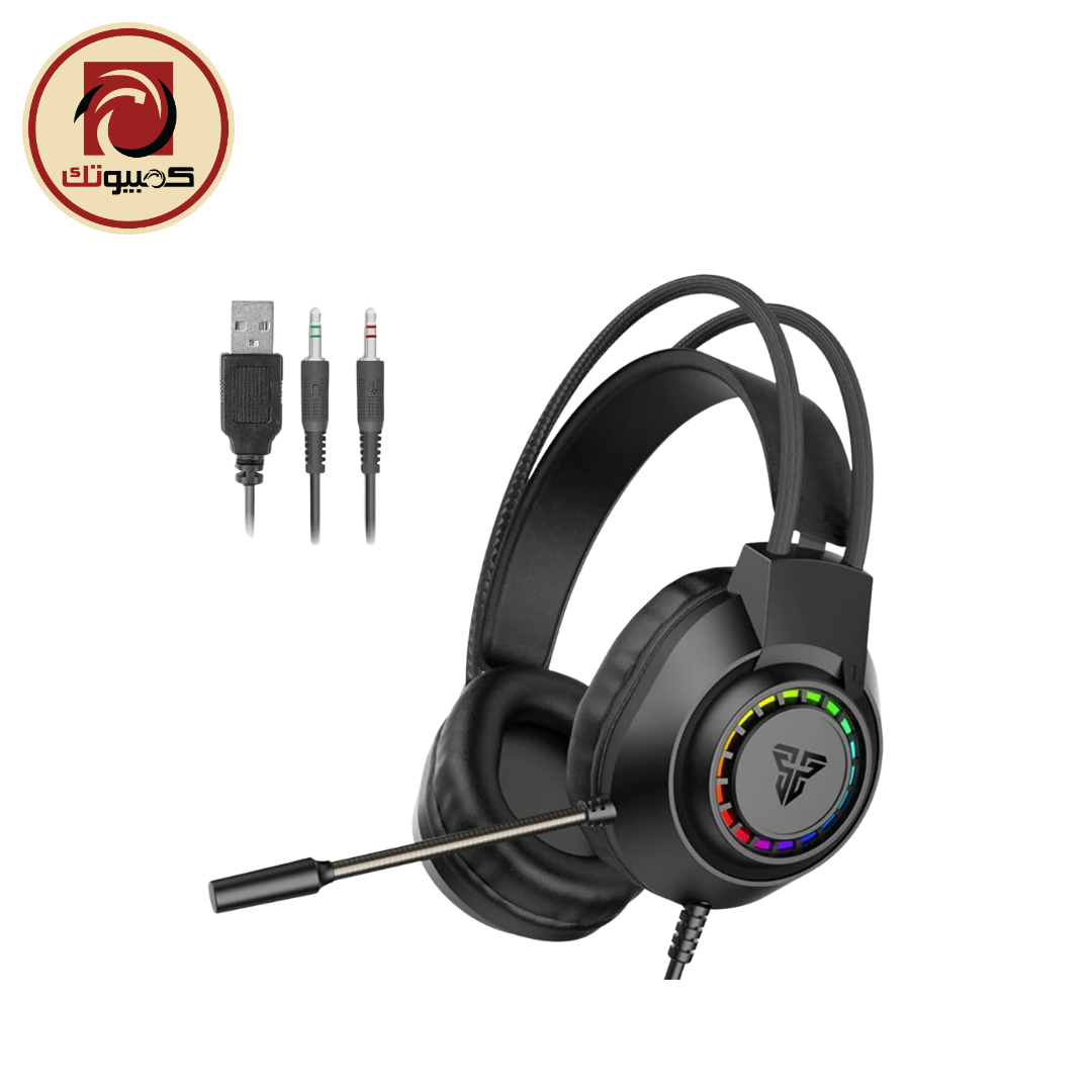 1 Fantech PORTAL HQ55 RGB Wired Gaming Headset - Image 1
