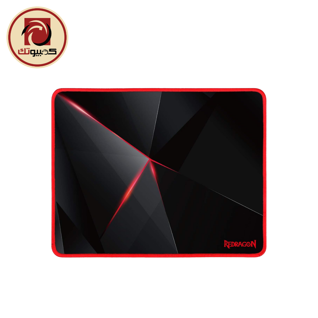 1 Redragon P012 Capricorn Gaming Mouse Pad – Black/Red - Image 1