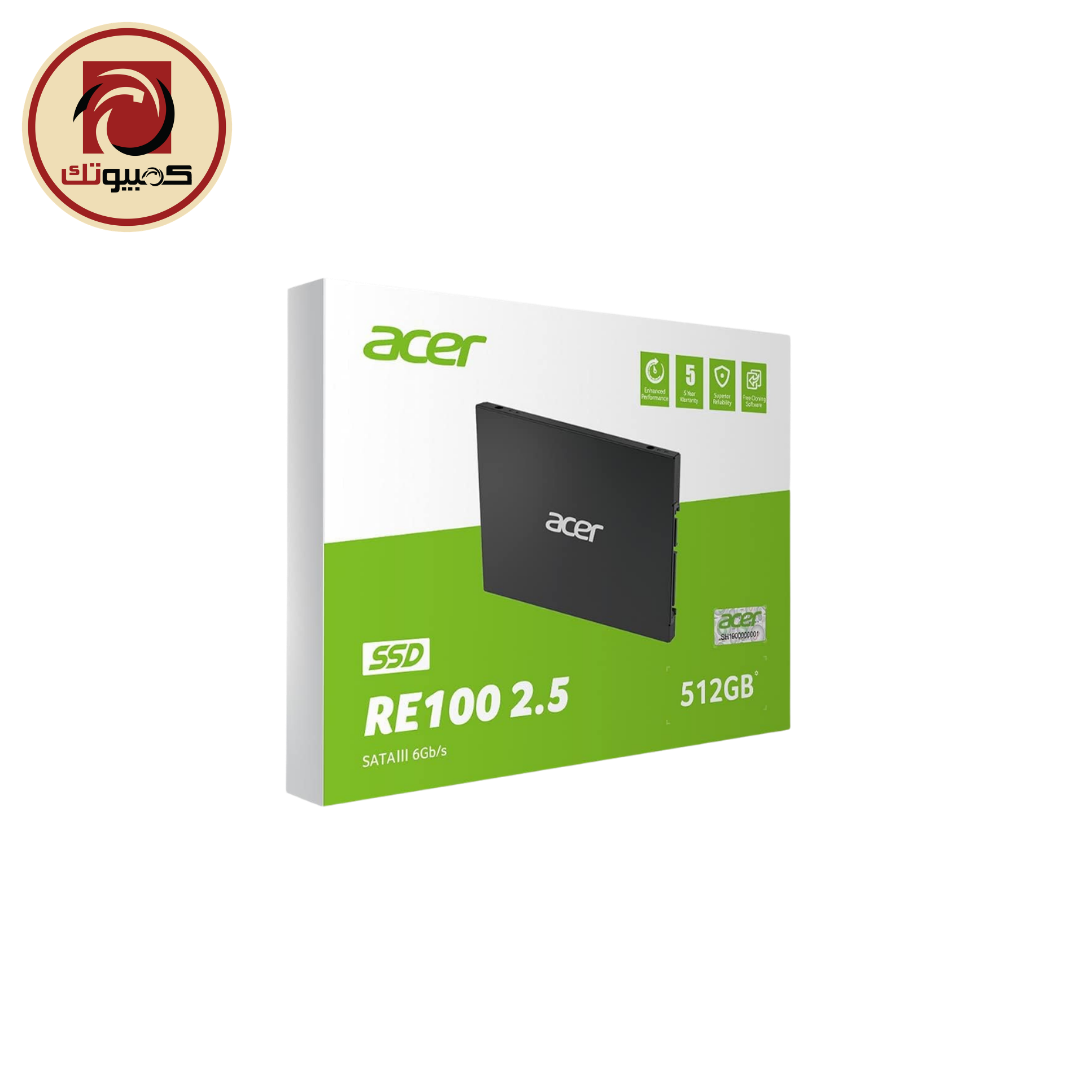 1 Acer RE100 512GB 2.5" SATA III Internal SSD - RE100-25-512GB - Image 1