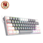 Redragon K617 FIZZ RGB Gray & White 60% Mechanical Gaming Keyboard – Red Switch - Image 3