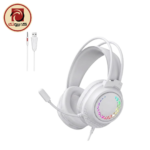 AULA S611 Wired Gaming Headset Stereo Sound with RGB Lighting - Image 4