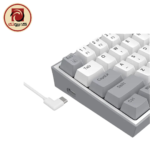 Redragon K617 FIZZ RGB White & Gray 60% Mechanical Gaming Keyboard – Red Switch - Image 4