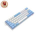 Redragon K617WB FIZZ RGB White & Blue 60% Mechanical Gaming Keyboard – Red Switch - Image 4