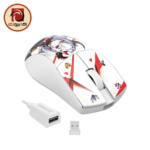 Redragon K1NG M916AK PRO 3-Mode Ultra-Light Wireless Gaming Mouse – White - Image 5