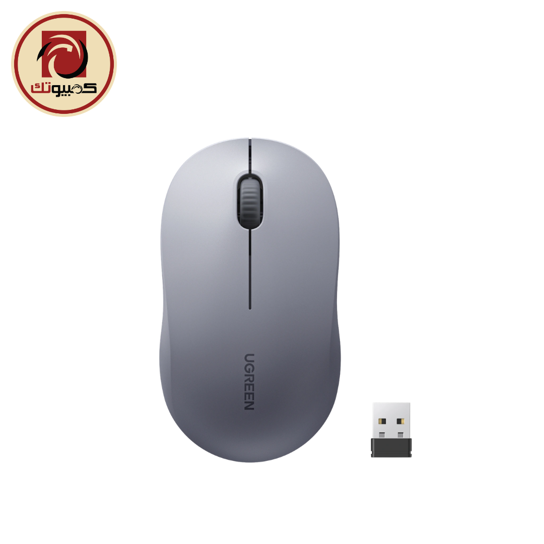 1 UGREEN M751 Wireless Multi-Mode Mouse (65627) Bluetooth 5.0 + 2.4GHz Silent Ergonomic Mouse - Image 1