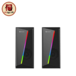KISONLI X30 RGB USB Multimedia Stereo Speakers – 2.0 Channel Gaming Desktop Speakers