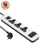 iLOCK 3 Outlet Universal Power Strip with Dual USB Ports (20W USB-C PD + USB-A QC 3.0) – 2M