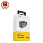 iLOCK 65W GaN Wall Fast Charger – Dual USB-C & USB-A Power Delivery Charger