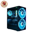TechnoZone C-500 Mid Tower Gaming Case with 3 RGB Fans & 600W Power Supply