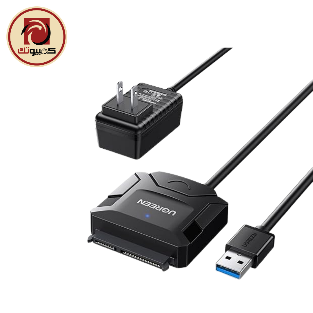 1 UGREEN CR108 USB 3.0 to SATA III Hard Drive Adapter (20611) 5Gbps for 2.5" & 3.5" HDD/SSD - Image 1