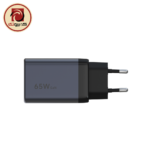 iLOCK 65W GaN Wall Fast Charger – Dual USB-C & USB-A Power Delivery Charger - Image 2
