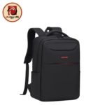 Rahala RAL902 15.6" Laptop Backpack – Water-Resistant Business Backpack with USB Charging Port (Black) - Image 2