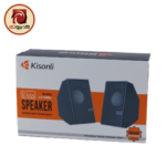 KISONLI S-555 USB Multimedia Stereo Speakers – 2.0 Channel Desktop Computer Speakers - Image 3