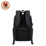 Rahala RAL902 15.6" Laptop Backpack – Water-Resistant Business Backpack with USB Charging Port (Black) - Image 3